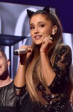 ARIANA GRANDE and NICKI MINAJ Performs at 2014 Iheartradio Music Festival in Las Vegas
