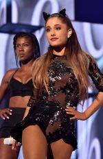 ARIANA GRANDE and NICKI MINAJ Performs at 2014 Iheartradio Music Festival in Las Vegas