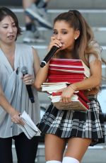 ARIANA GRANDE Promotes Her New Album My Everything in Tokyo