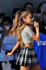 ARIANA GRANDE Promotes Her New Album My Everything in Tokyo