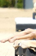 ASHLEE SIMPSON in Swimsuit on the Beach in Bali