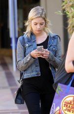 ASHLEY BENSON Out and About in Los Angeles 0709