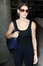 ASHLEY GREENE Arrivies at Los Angeles International Airport