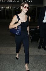 ASHLEY GREENE Arrivies at Los Angeles International Airport