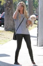 ASHLEY RISDALE Out Shopping in Los Angeles 2009