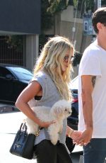 ASHLEY RISDALE Out Shopping in Los Angeles 2009