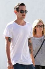 ASHLEY RISDALE Out Shopping in Los Angeles 2009