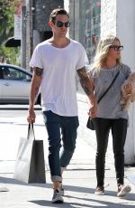 ASHLEY RISDALE Out Shopping in Los Angeles 2009