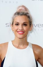 ASHLEY ROBERTS at a Sheer Cover Studio Event in London