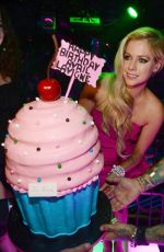 AVRIL LAVIGNE Celebrates Her 30th Birthday in Las Vegas