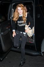 BELLA THORNE Arrives at Her Hotel in New York 1109
