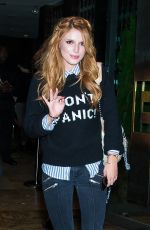 BELLA THORNE Arrives at Her Hotel in New York 1109