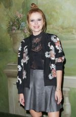 BELLA THORNE at Alice+Olivia by Stacey Bendet Fashion Show in New York