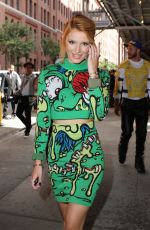 BELLA THORNE at Jeremy Scott Fashion Show in New York