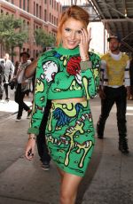 BELLA THORNE at Jeremy Scott Fashion Show in New York