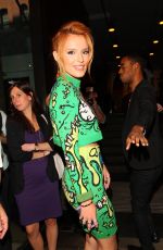 BELLA THORNE at Jeremy Scott Fashion Show in New York