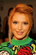 BELLA THORNE at Jeremy Scott Fashion Show in New York
