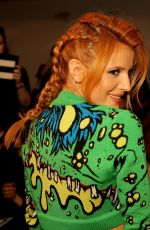 BELLA THORNE at Jeremy Scott Fashion Show in New York