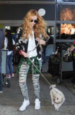 BELLA THORNE at Los Angeles International Airport 2109