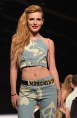 BELLA THORNE at Runway of Moschino Fashion Show in Milan