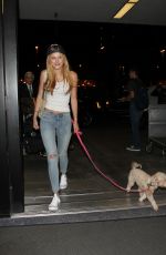 BELLA THORNE in Jeans Arrives at LAX Airport