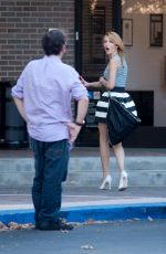 BELLA THORNE on a Set of Photoshoot in Los Angeles