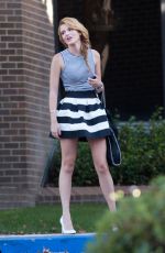 BELLA THORNE on a Set of Photoshoot in Los Angeles