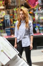 BELLA THORNE Out and About in New York 1209