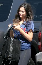 BETHANY MOTA Arrives at DWTS Rehearsal in Los Angeles