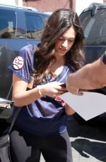 BETHANY MOTA Arrives at DWTS Rehearsal in Los Angeles