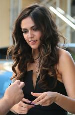 BETHANY MOTA Arrives at Trump Soho Hotel in New York