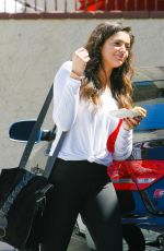 BETHANY MOTA leaves DWTS Rehearsal in Los Angeles