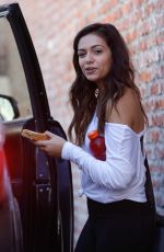 BETHANY MOTA leaves DWTS Rehearsal in Los Angeles