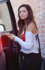 BETHANY MOTA leaves DWTS Rehearsal in Los Angeles