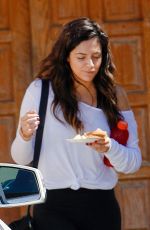 BETHANY MOTA leaves DWTS Rehearsal in Los Angeles