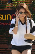 BRENDA SONG in Shorts Out and About in Los Angeles