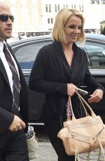 BRITNEY SPEARS Arrives in Denmark