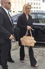 BRITNEY SPEARS Arrives in Denmark