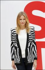 CAMERON DIAZ at S.x Tape Photocall at Hotel Bristol