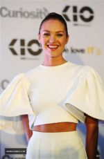 CANDICE SWANEPOEL at Kio Networks Press Conference