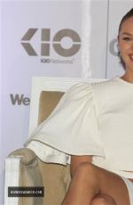 CANDICE SWANEPOEL at Kio Networks Press Conference