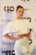 CANDICE SWANEPOEL at Kio Networks Press Conference