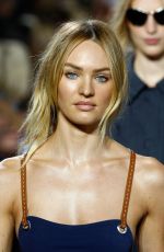 CANDICE SWANEPOEL at Runway of Michael Kors Fashion Show in New York