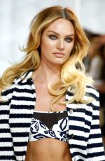 CANDICE SWANEPOEL on the Runway of Diane Von Furstenberg Fashion Show in New York