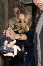 CARA DELEVINGNE at An0ther Magazine Party in London
