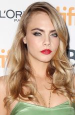 CARA DELEVINGNE at The Face of an Angel Premiere in Toronto