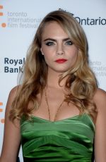 CARA DELEVINGNE at The Face of an Angel Premiere in Toronto