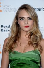 CARA DELEVINGNE at The Face of an Angel Premiere in Toronto