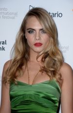 CARA DELEVINGNE at The Face of an Angel Premiere in Toronto