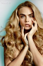 CARA DELEVINGNE in Allure Magazine, October 2014 Issue